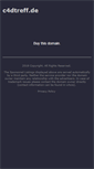 Mobile Screenshot of old.c4dtreff.de
